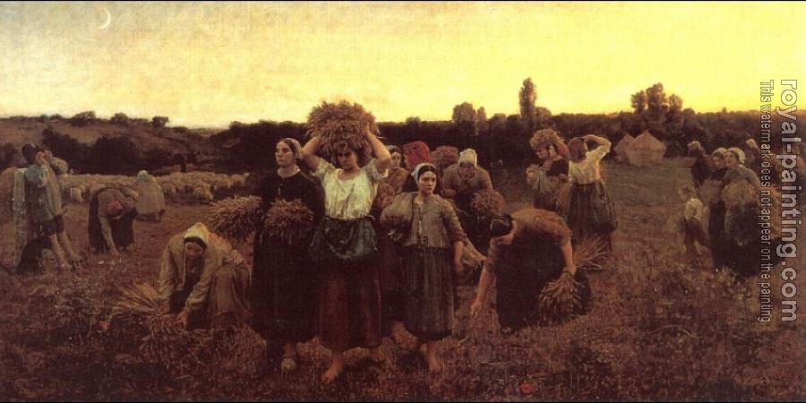 Jules Breton : The Recall of the Gleaners